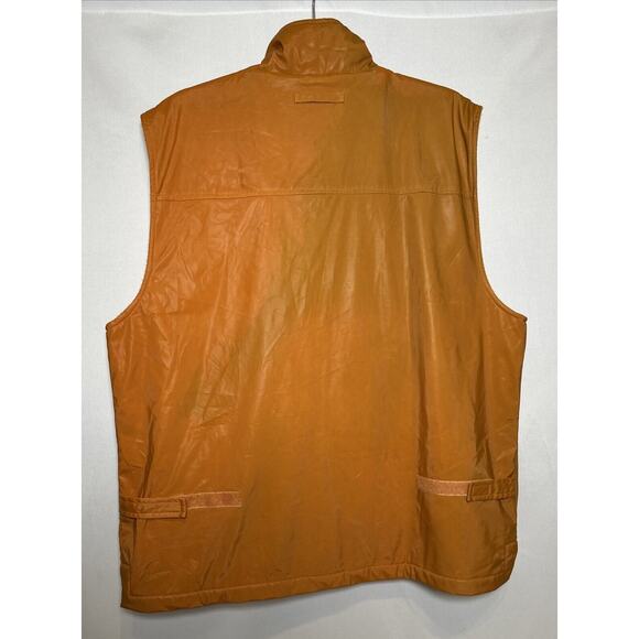 Rustic River Men M Sleeveless Tactical Jacket Polyurethane & Fleece Zip Up - Picture 6 of 7